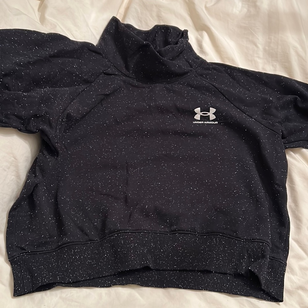 Under Armour Women’s Rival Fleece Wrap Neck Pullover Size Medium